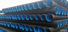 北一石棉垫管业新型HDPE塑料管道工程，给水管拖